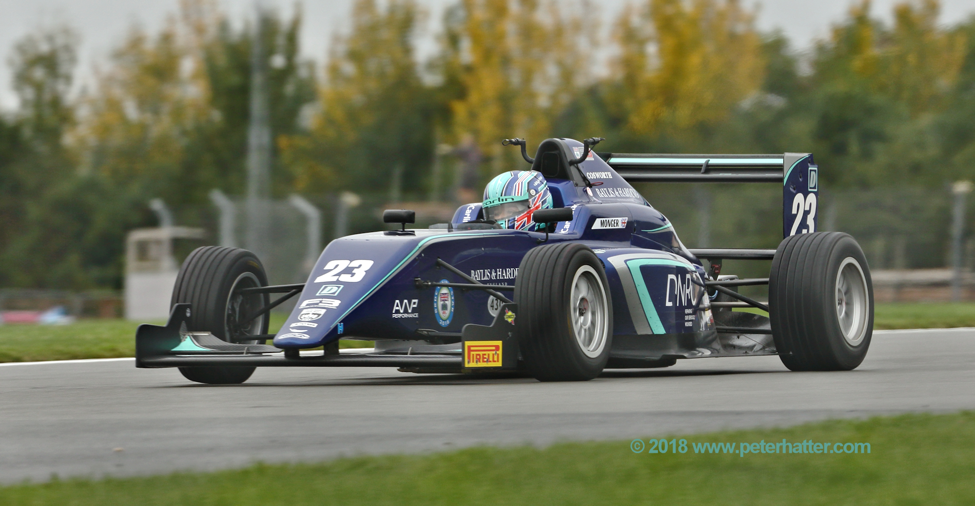 Billy Monger testing in F3